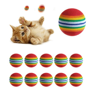 Colorful Cat Ball