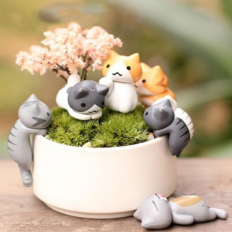 Kawaii Mini Cartoon  Cat Crafts