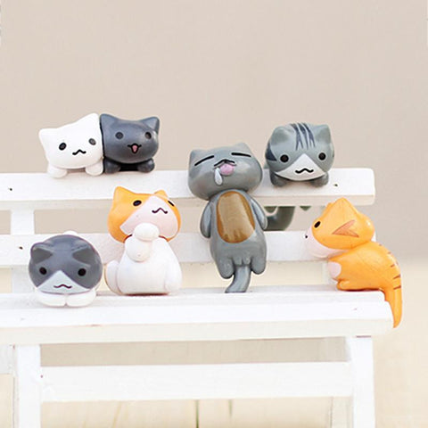 Kawaii Mini Cartoon  Cat Crafts